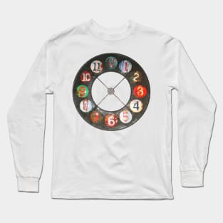 Snookerball Clock Long Sleeve T-Shirt